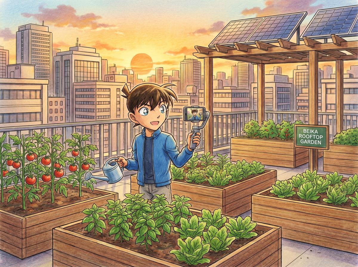 蜜桃传媒屋顶花园视频